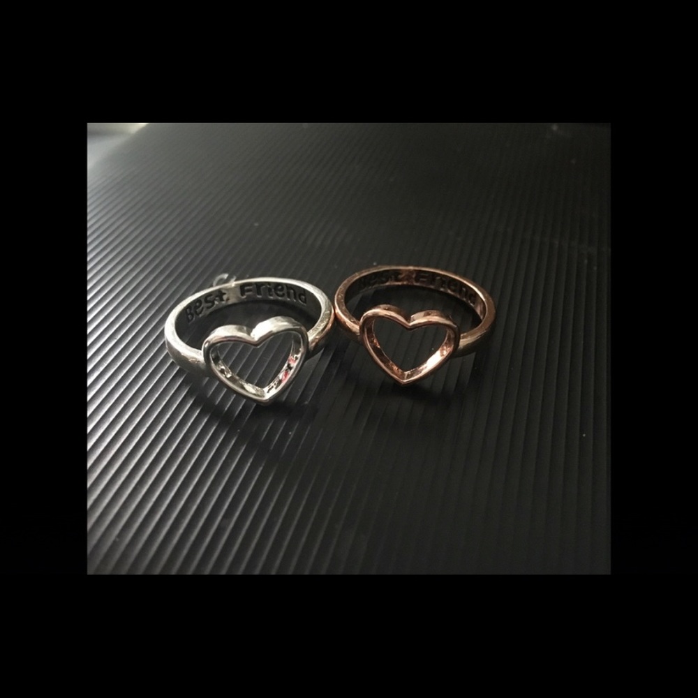 *Last One*  Best Friend Heart Ring - Picture 12 of 14